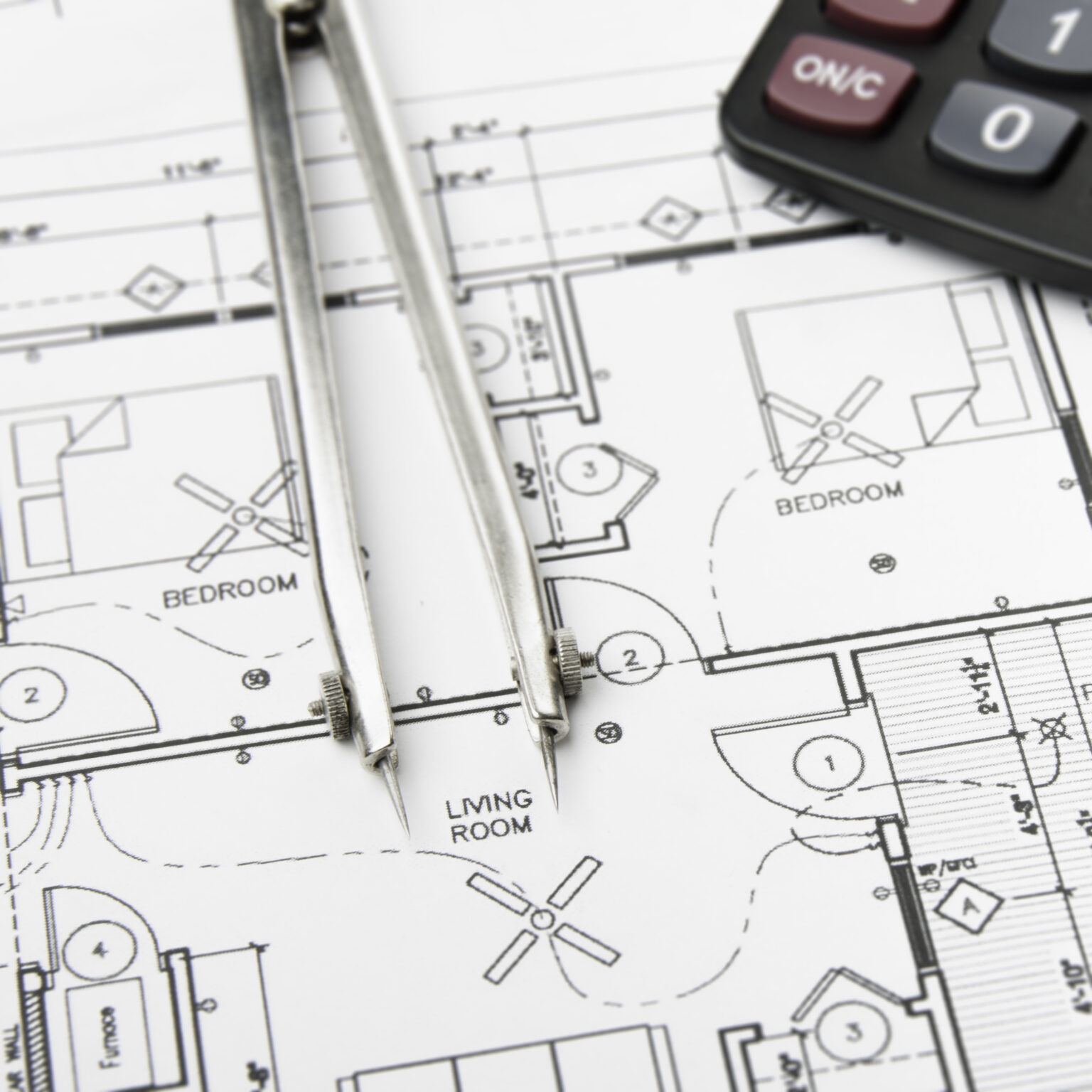 Construction planning drawings